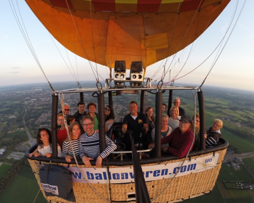 Ballonvaart vanaf Den Bosch naar Veghel